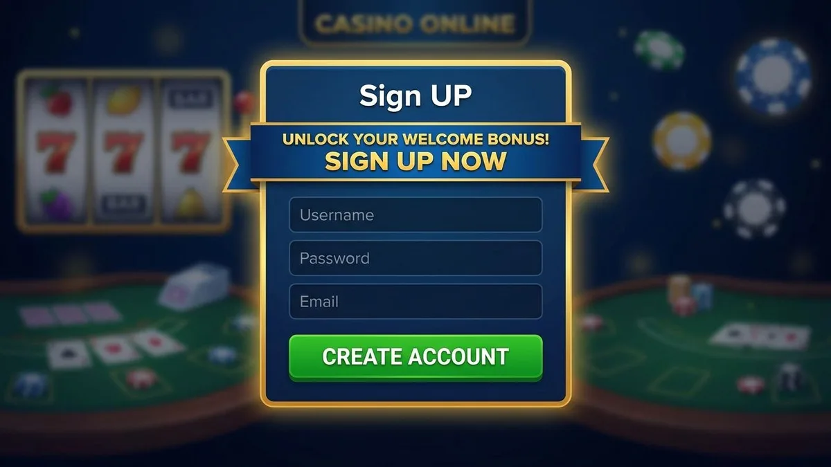 Registrazione con bonus